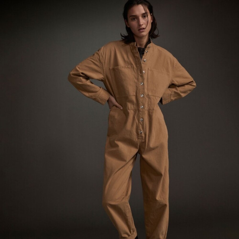 Everlane The Organic Cotton Canvas Coveralls NWT